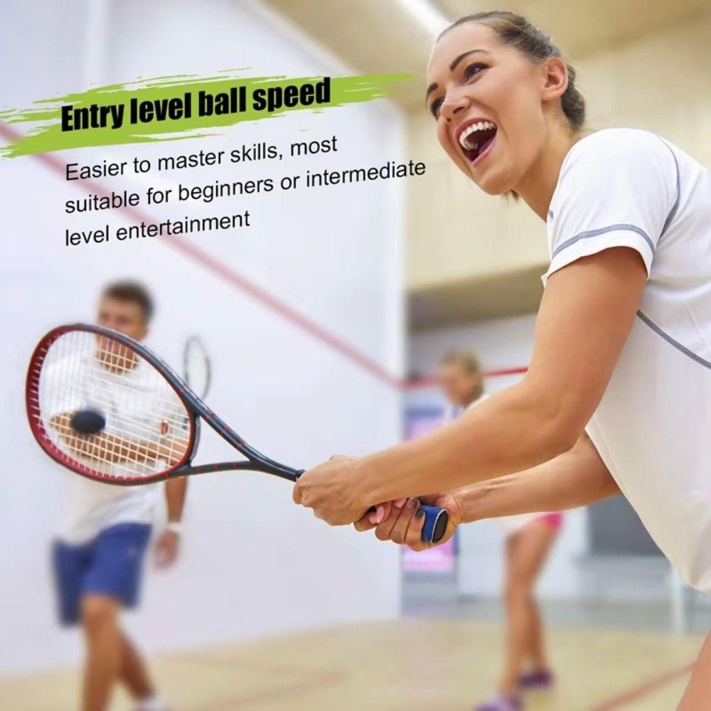 Palline Squash Punti Rossi Blu Pallina Squash Punto Giallo Punto Singolo Palline per Racchetta Squash Competizione