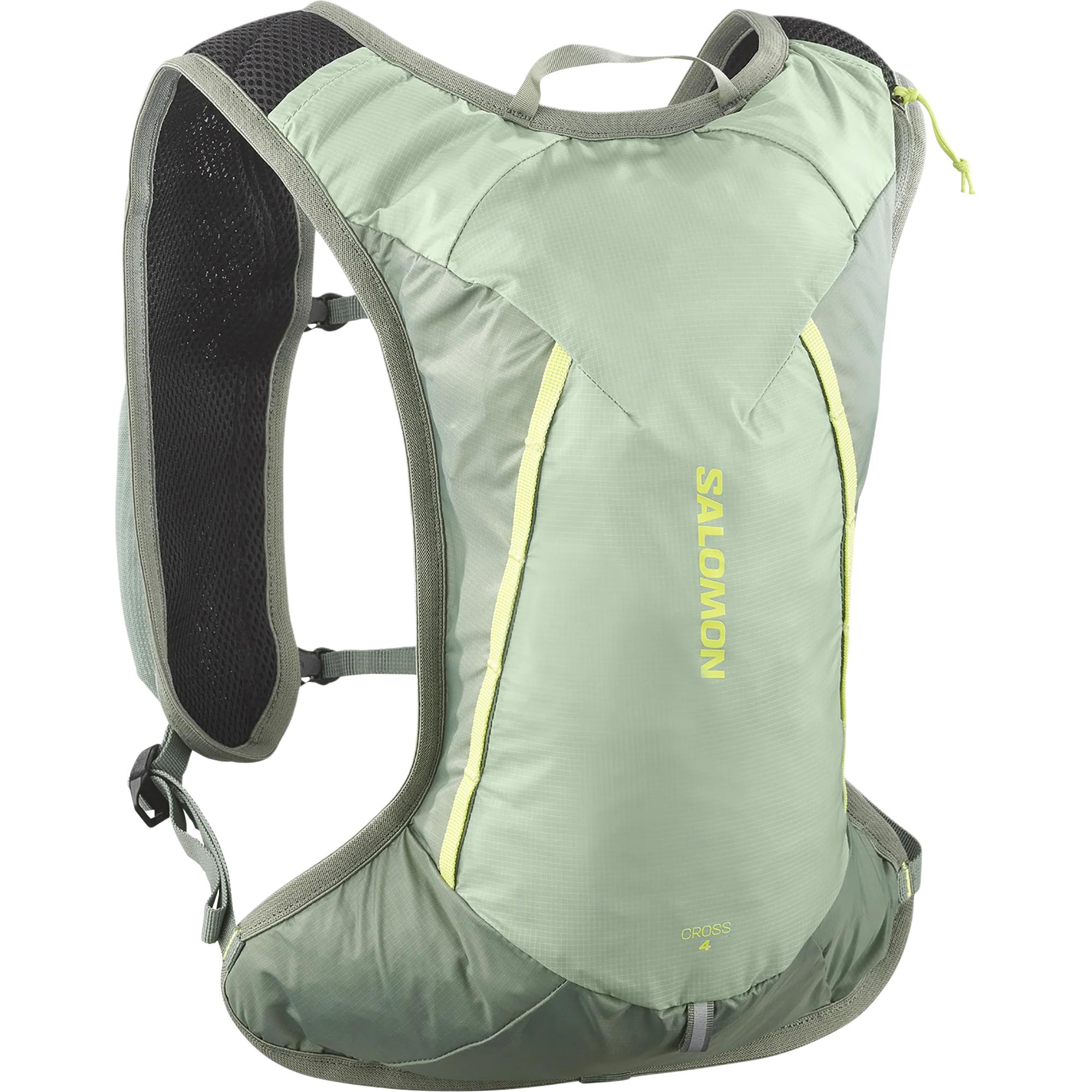 SALOMON 4L Hiking Bag Outdoor Bag Nylon Gray Green Women s LC2463300