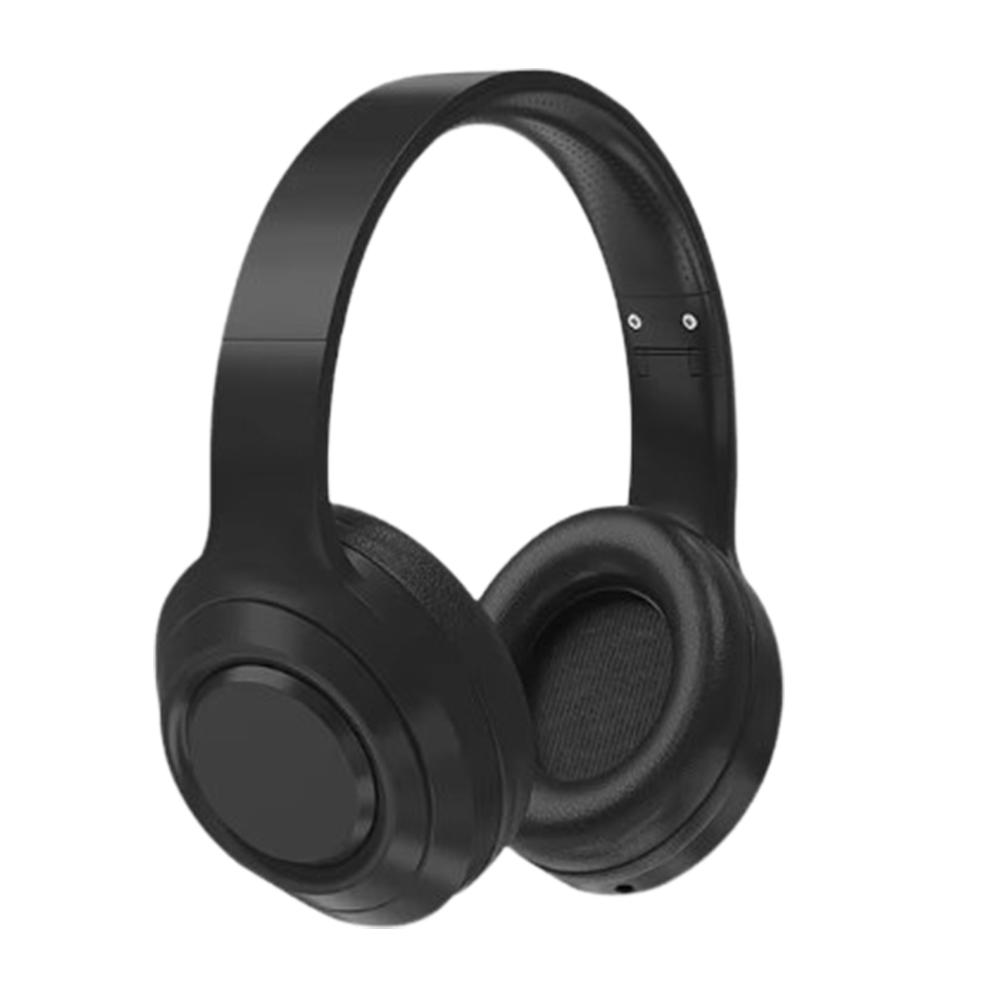 

Bluetooth-совместимые 5.0 накладные наушники с шумоподавлением, спортивная гарнитура, 40 часов воспроизведения, зарядка Type-C для дома и офиса чёрный