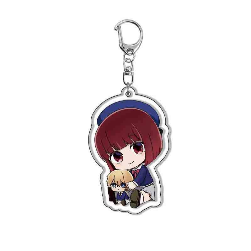 No Ko Oshi Hoshino Ai Akuamarin High Transparency Acrylic Keychain Gift Pendants