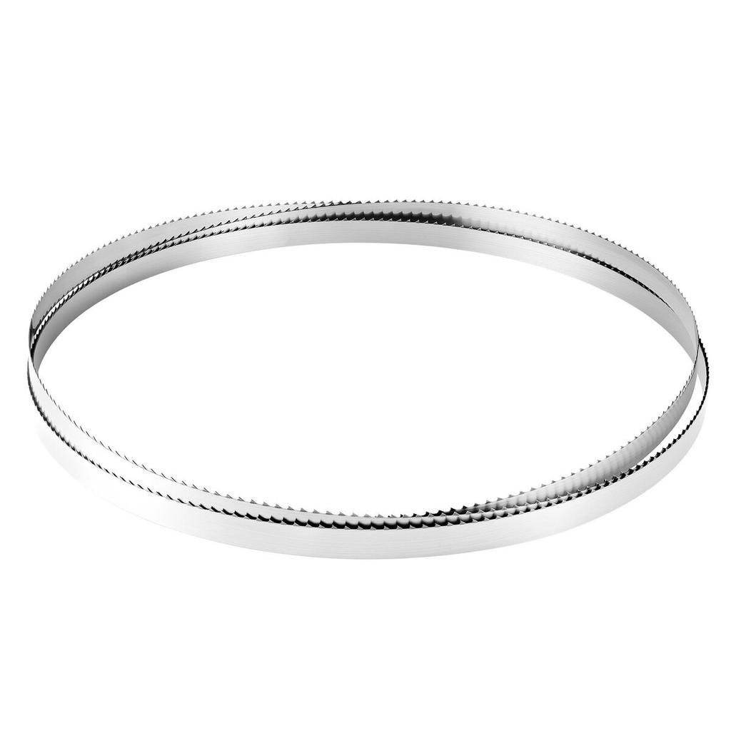 Bandsaw Blade, 3810 Mm Length, 4 TPI Band Saw Blade with 18 HRC Hardened Sharp Teeth, SK5 High-Strength Carbon Steel, 19 Mm Width, Replacement for