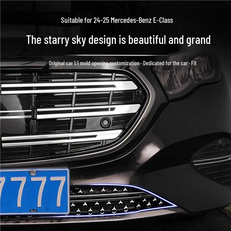 Mercedes-Benz E-Class 24-26 Anti-Insect Grille Net: E300L E260L Protection & Interior Mod Accessories