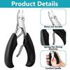 Nail Scissors Set, Stainless Steel, Manicure Clippers