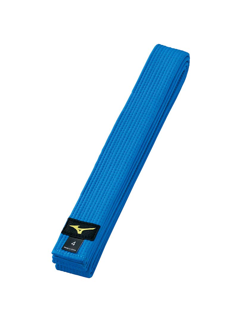 MIZUNO judo belt, twill fabric, hollow back, blue, size 0, 22JV9A18