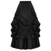 European & American Steampunk Gothic Victorian Rock Punk Women's Cake Skirt