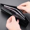 New Embossed Men's Wallet Soft Large Capacity Credit Card Holder Multi-Card PU Leather Short Coin Purses