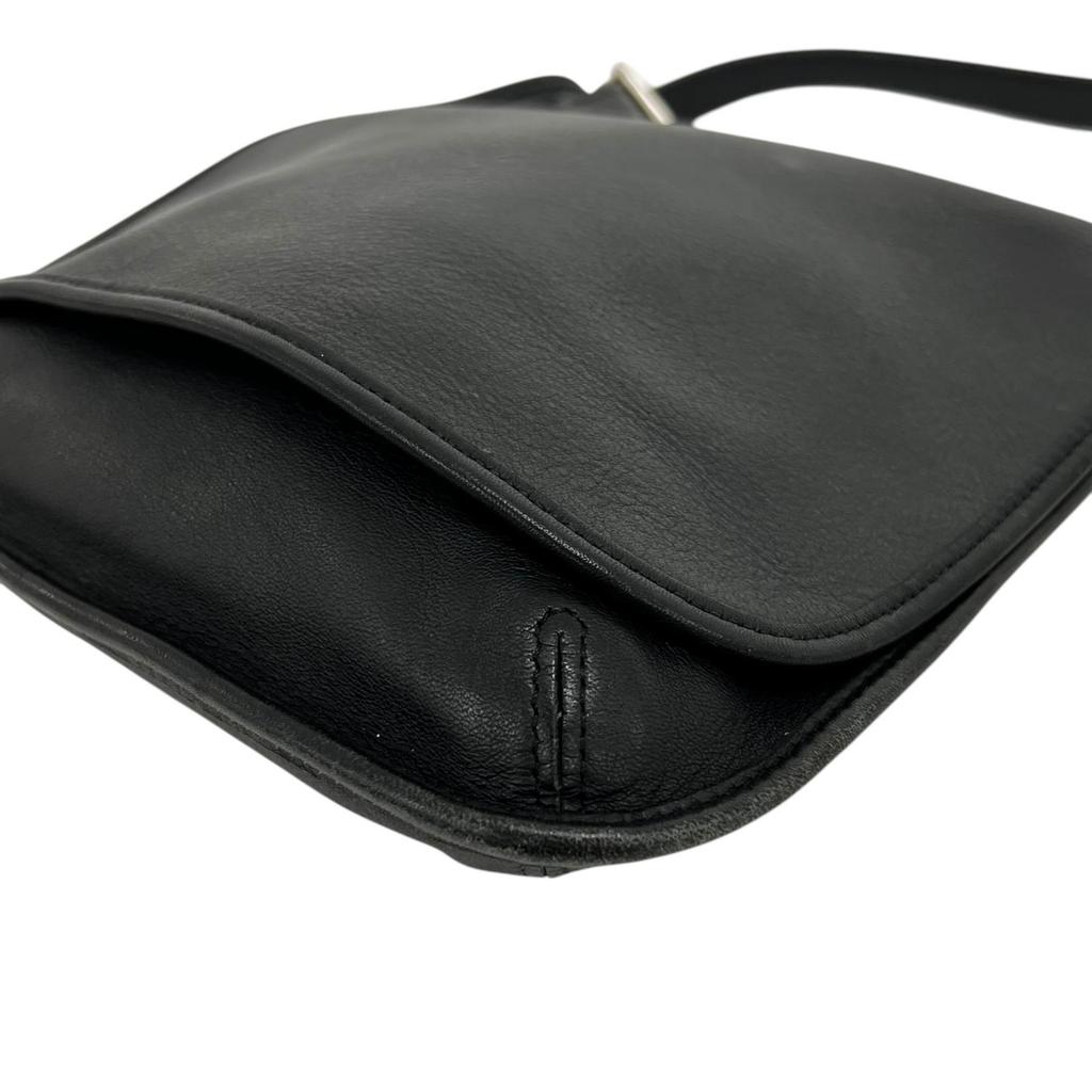 COACH Old Coach 9131 Shoulder Bag black Women used