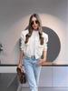2023 Autumn Women's Fashion Casual Pocket Embellished Single-Breasted Outerwear Jacket