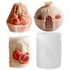 Pomegranate Embossed Silicone Mould for Candle Soap Chocolate Baking Tool Multipurpose Silicone Molds for Resin Casting HX6C