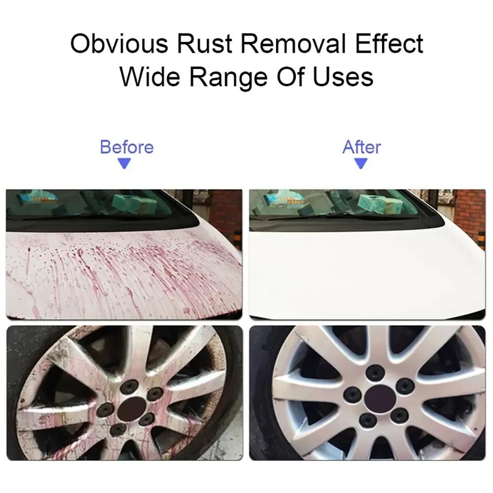 Car Paint & Wheel Iron Remover Spray - Auto Rim Rust & Dust Cleaning Spray
