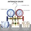 2025 New R32 3 Way AC Diagnostic Manifold Gauge Set for Freon Charging Fits R404A R134a Refrigeration Manifold Gauge Tools
