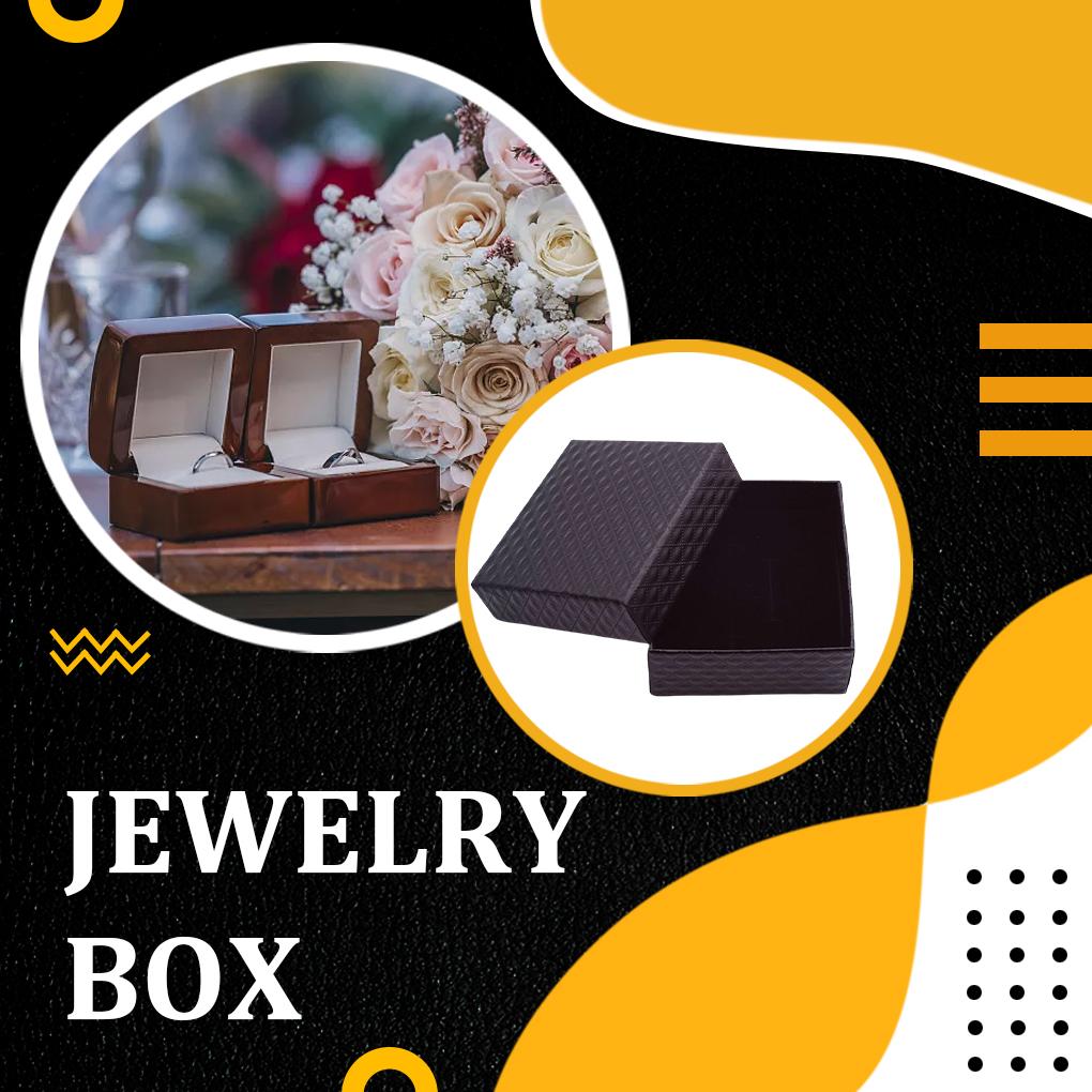 Jewelry Box Multipurpose Cases Rings Bracelets Organizer Necklace Casket Small Wearable Boxes Gift Lightweight Package