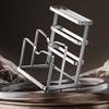 Stainless Steel Kitchen Multifunctional Pot Cover Holder Cutting Board Cutting Board Cutting Tool Table Integrated Storage Rack