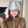 Korean Style Plaid Berets Y2k Painter Hat Vintage Newsboy Caps  Outdoor