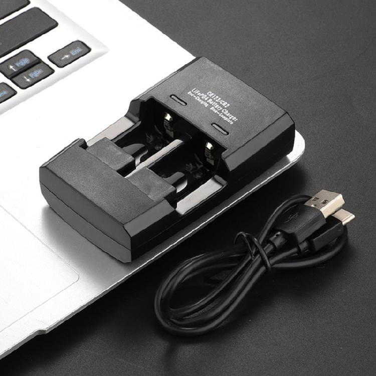 LiFePo4 Battery Charger Multifunctional 2 Slot Intelligent Lithium Battery Holder For RCR123 RCR2 16340 17335 14250