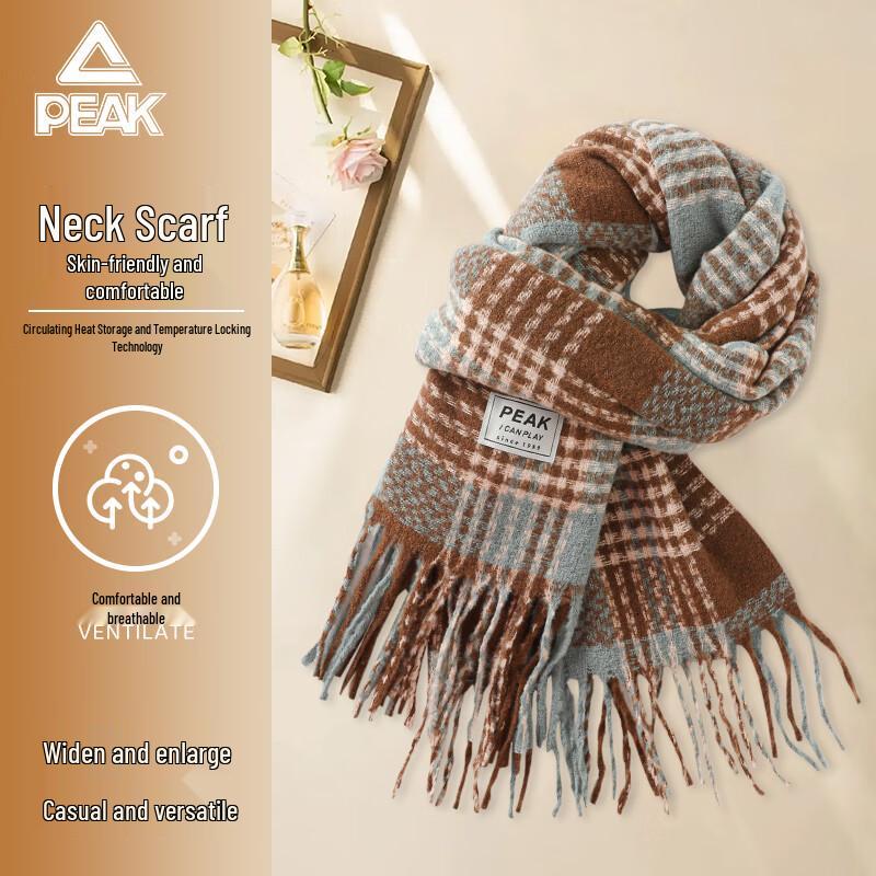 Unisex Korean Style Thickened Tassel Winter Scarf