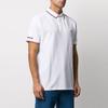 Polo Ralph Lauren Logo Embroidered Striped Short Sleeve Polo Shirt Men tops White 710792813-002