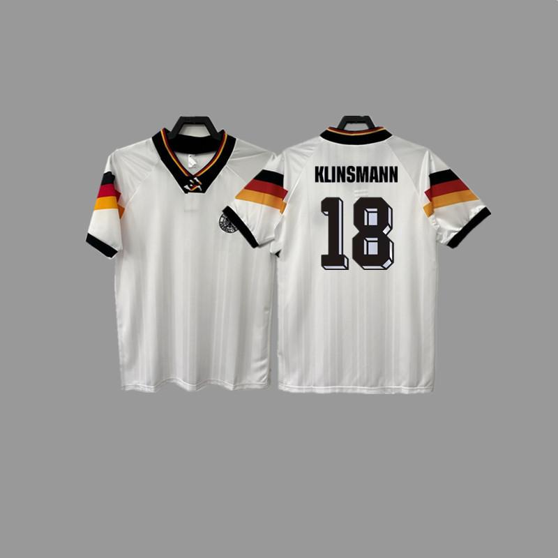 Vintage Jersey Football Jersey Germany Home Jersey Klose Klinsmann Kahn Matthius Müller Jersey
