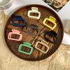 New Small Hair Claw Clips Women Square High Ponytail Clip Clamp Korean Simple Matte Non Slip Barrettes Girl Hair Accessories