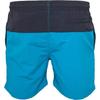 Short De Bain - Urban Classics - BLOCK - Turquoise/Navy - 100% Nylon - Non-imperméable