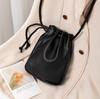 NICE SELECTION Mini-Kordelzug-Umhängetasche für Damen, Mini-Tasche, Kordelzug-Umhängetasche mit Smartphone-Tasche, Stilvoll, 2-Wege, Crossbody oder Umhängen