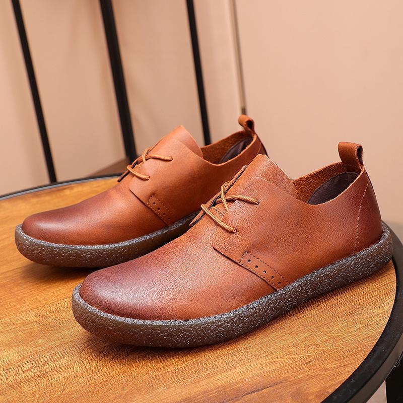 

Черные кожаные туфли Мужская обувь Ручная работа Повседневные балетки Прямо с фабрики Новая мужская обувь Роскошная Высокое качество Мужская обувь 44