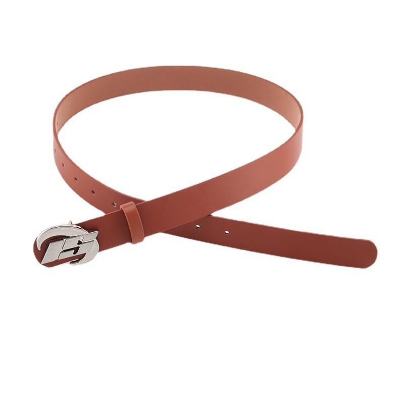 Trendy Women's Denim Belt With Alloy Buckle Perfect For Casual Outfits Smooth Buckle Korean Style Fashionable Belt Available Now