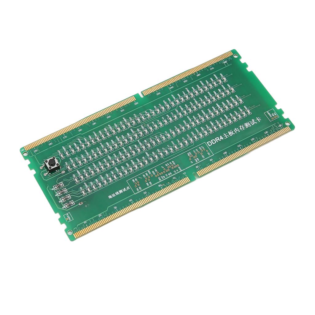 Computer Memory Tester PCB Material Forward Reverse Available Computer DDR4 Memory Tester with LED for PC
