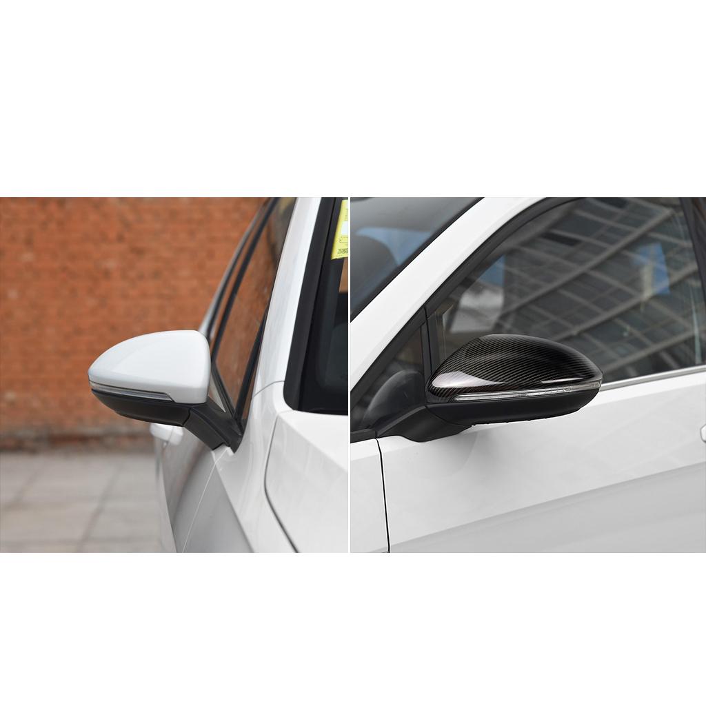 Carbon Fiber For VW Golf 7 MK7 MK7.5 R GTI GTE GTD VII 2013- 2018 Touran 2016-17 Car Side Rearview Back Mirror Cover Replacement
