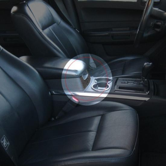 Carbon Fiber Interior Below Center Armrest Cover Trim For Chrysler 300 2008-2010