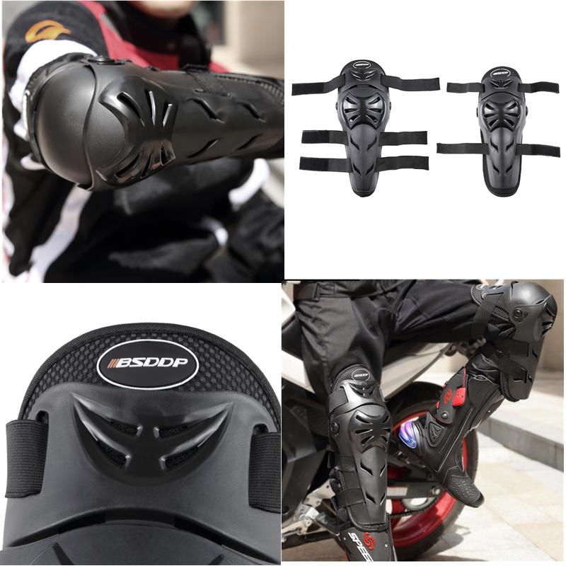 LMoDri Fashion New Desigen wyścigi na świeżym powietrzu motocyklowe nakolanniki ze stali nierdzewnej Motocross chronią łokieć kolana