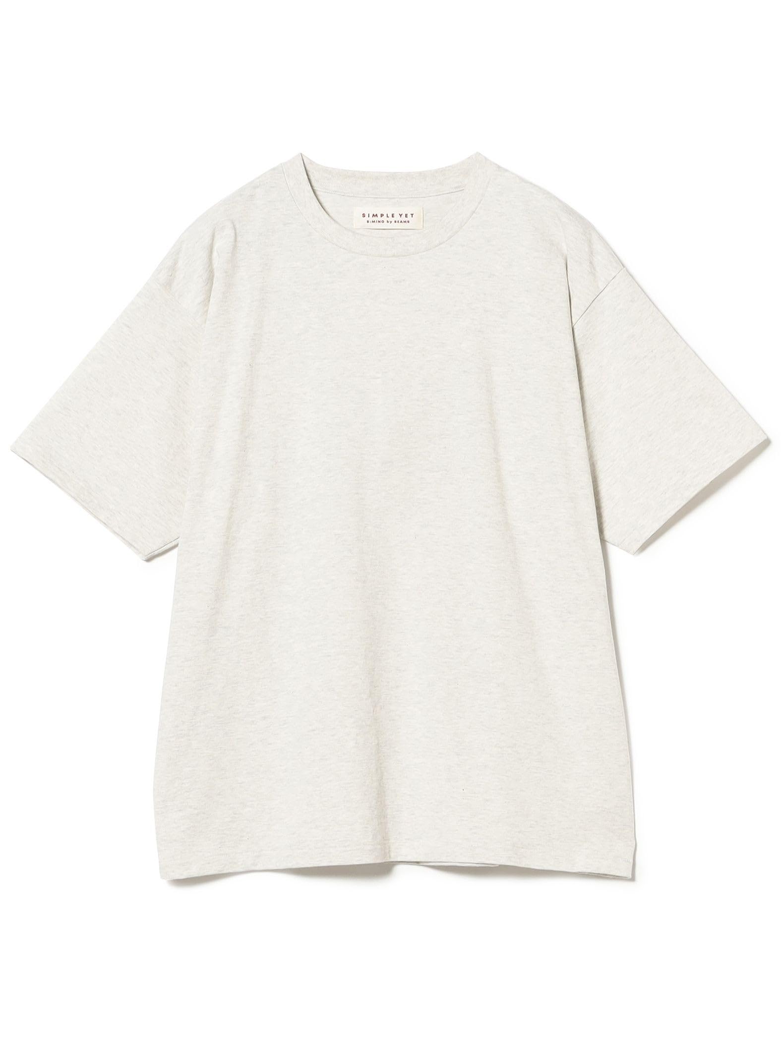 

LIFE STORE by BEAMS TEE ПРОСТОЙ, НО ОРИГИНАЛЬНЫЙ Хлопковый Короткий Рукав ОВСЯНКА Размер S BMING Футболка Мужская