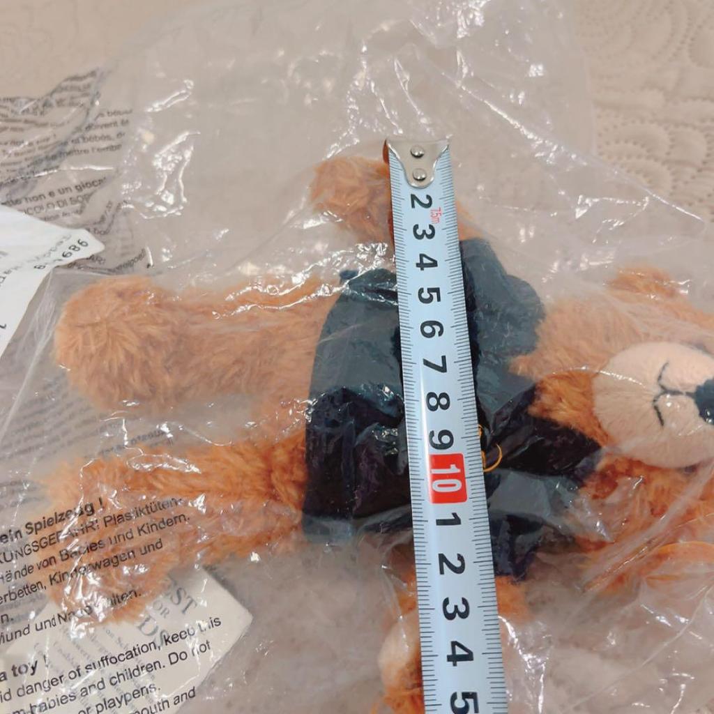 [USED] Lufthansa and Steiff collaboration teddy bear 989698, rare