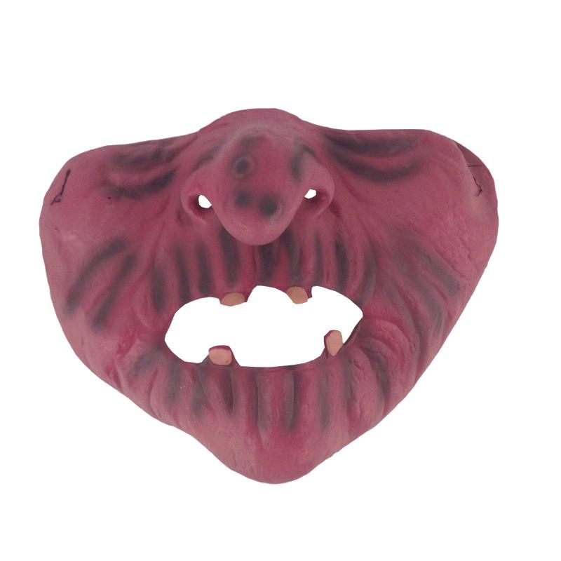 Hilarious Halloween Half Face Mask With Comical Pig Nose For Costume Fun