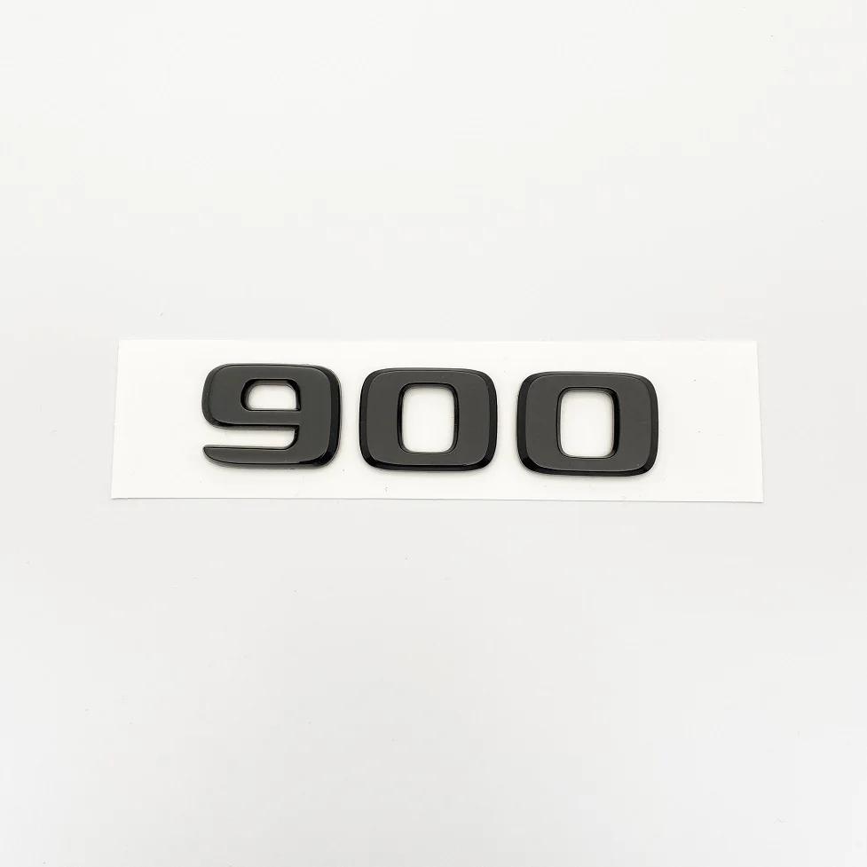 אותיות שחורות מבריקות 550G 4X4 850 550 D35 B40 D6S B63 סמל למרצדס בנץ Brabus G מכונית פגוש תא מטען אחורי W464 מדבקת לוגו