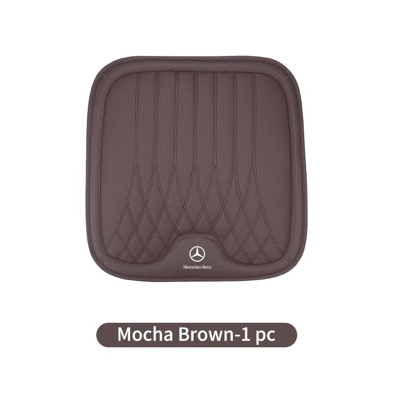 GLC GLB Autositzbezug Leder Polsterpolster Anti-Rutsch Logo Zubehör Für Mercedes Benz W211 W124 W176 W177 C180 C200 C260 C300