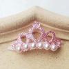 Glittering Crown Hair Clip for Small Pet Photography Daily Hair Styling Tool for Breeds Cats Everyday Wear Party Props