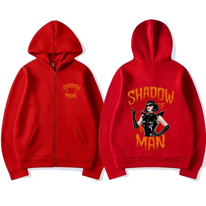 Fashion Y2 Graphic Zipper Hoodie Coat Men Women Vintage Cool Casual Streetwear Oversized Unisex Fleece Zip-up Jacket