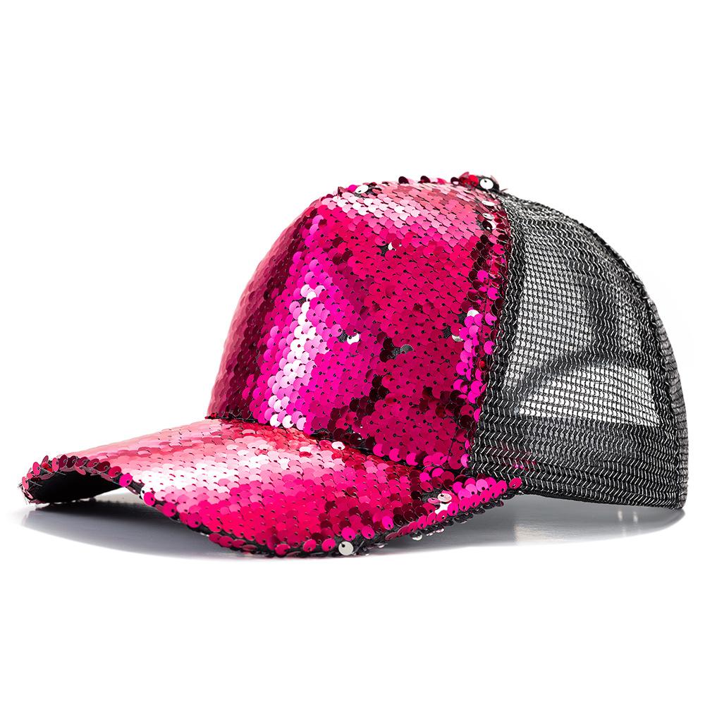Sequins Spring Summer Sunscreen Cap Sunshade Baseball Cap