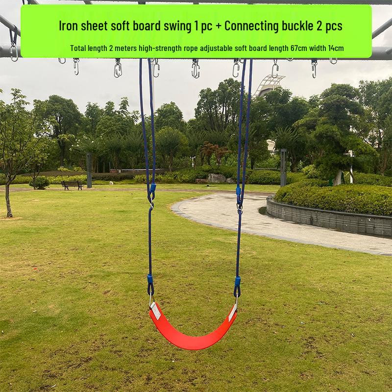 Children's Indoor/Outdoor Climbing and Swing Training Set with Rope Ladder