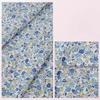 Wide 145cm Pastoral Flower Summer Poplin Cotton Fabric for DIY Children's Clothing Cloth Making Bedding Quilt Decoration Home