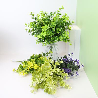 Kunststoff Blume Simulation Eukalyptus Keine Welke Phantasie Schöne Hochzeit Faux Stamm mit Blatt