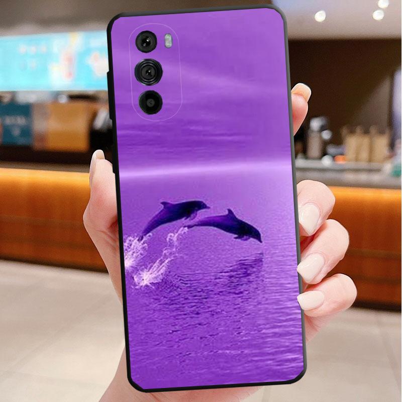 

Чехол для телефона Motorola Edge 50 40 Pro 60 50 40 30 Ultra Neo Fusion Moto G85 G72 G53 G54 G84 G13 G32 Infinity on Purple Art Moto G32
