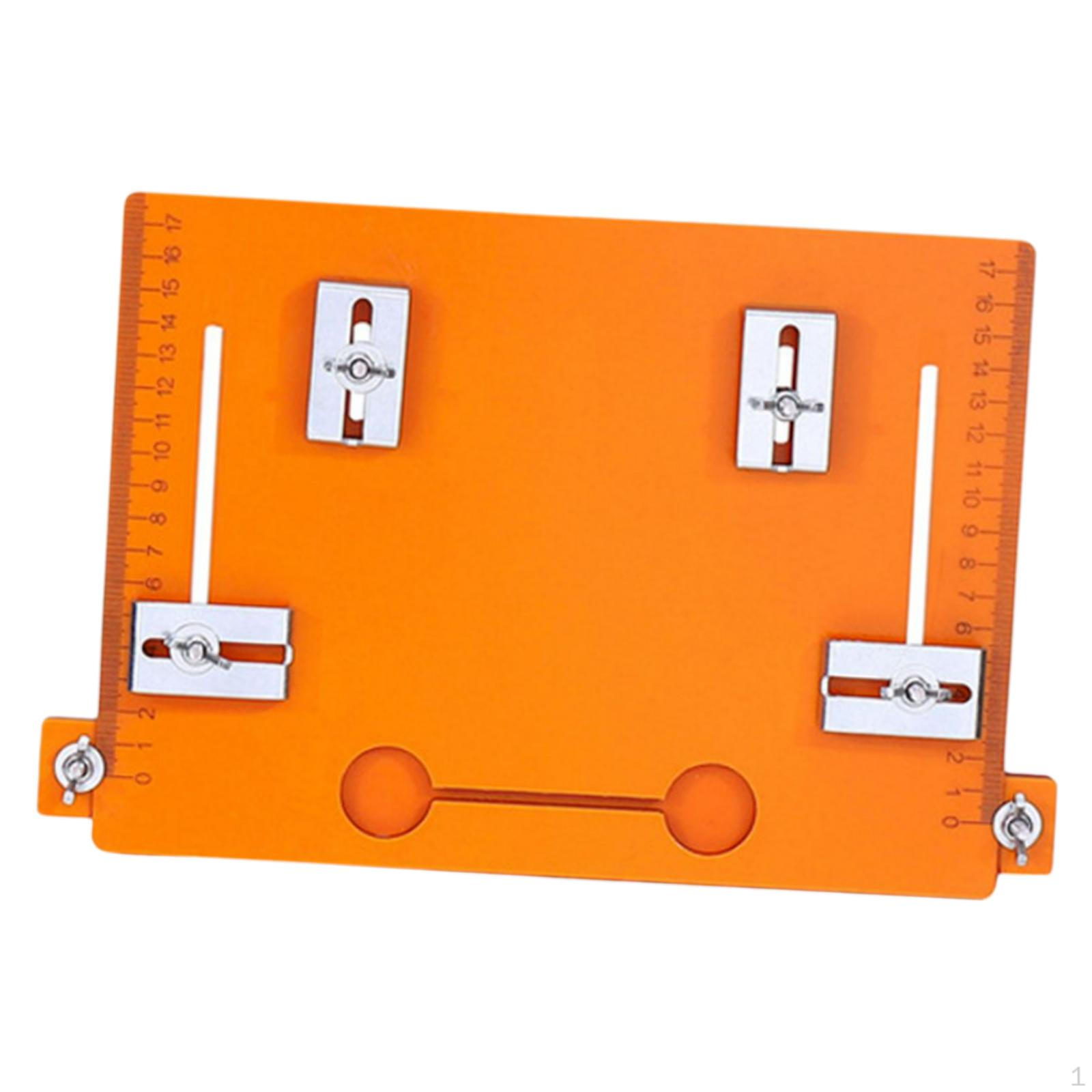 Multifunctional Ruler Angle Tool Scribing Woodworking Engraving Machine Measuring 28x20cm