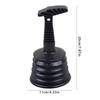 Durable Handheld Drain Plunger, Drain Unblocker, Pipe Unblocker for Home Bathroom, Kitchen, Laundry Blockages Tool