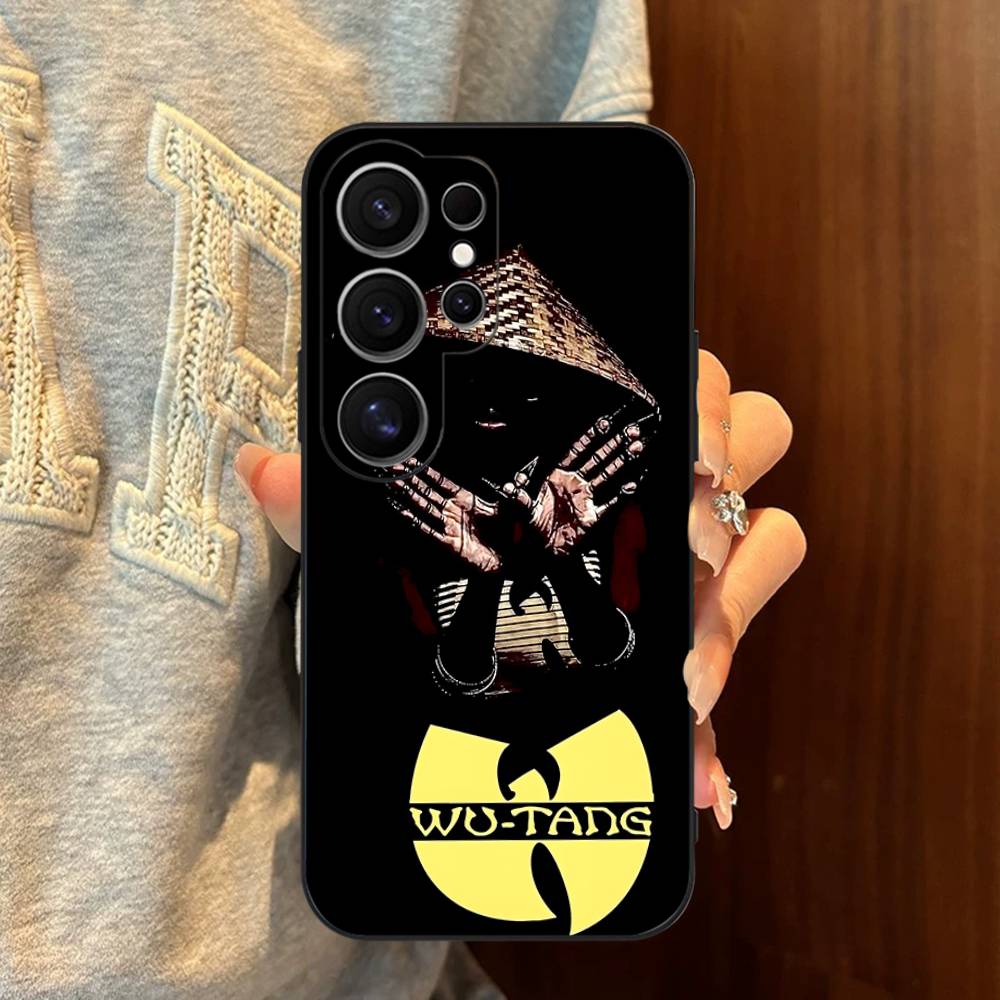 W-WU-T-TANG C-CLAN Phone Case For Samsung S 24 Fe 25 Ultra Plus 20 Lite 21 30 22 23 24 22 Ultra 5G Fundas