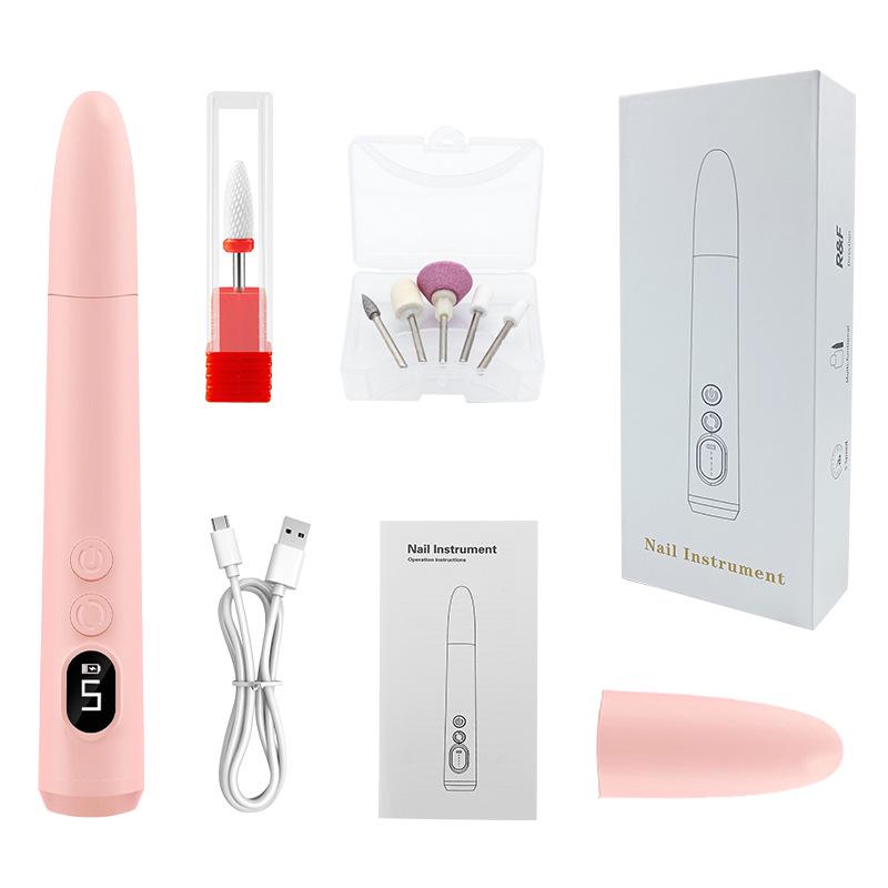 Portable Electric Nail File and Manicure Set