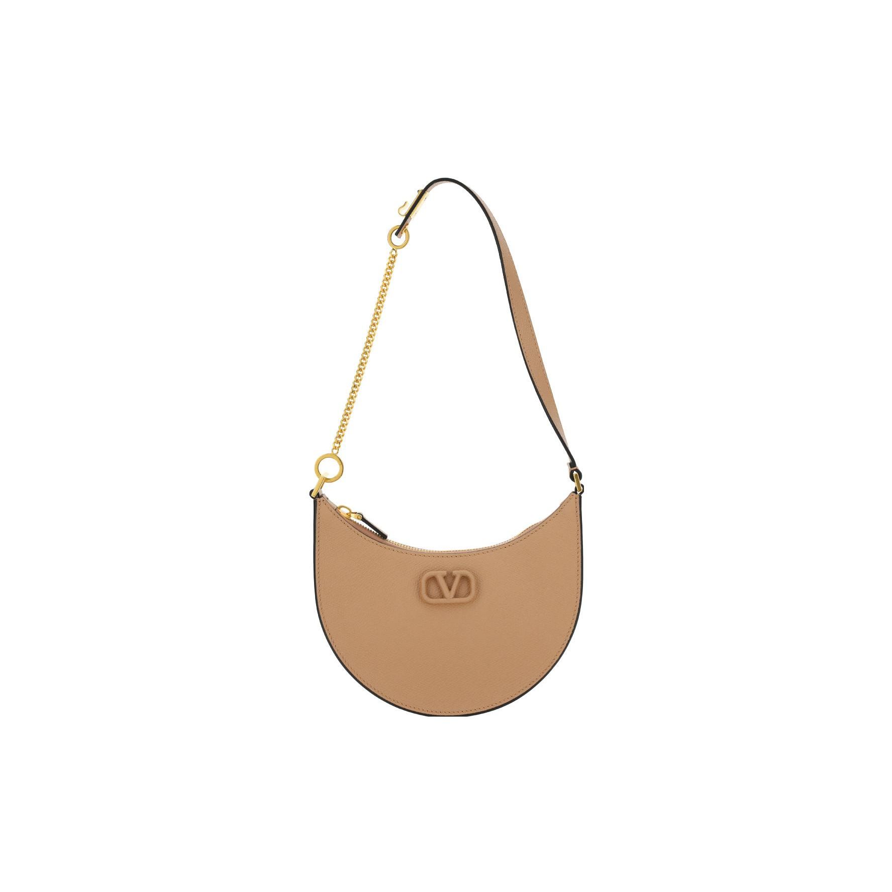 

Valentino Vlogo Signature Monochrome Vlogo Chain Crescent Bag Women Hobo Bag Cinnamon-Pink W2P0W19RQRGF9 Basic Set (Bag+Dust Bag)