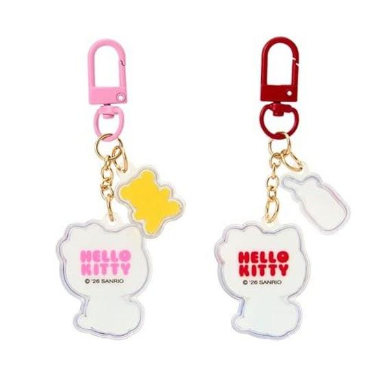Sanrio Key Holder 2-Piece Set (Matching Nico Nico) Hello Kitty 645494