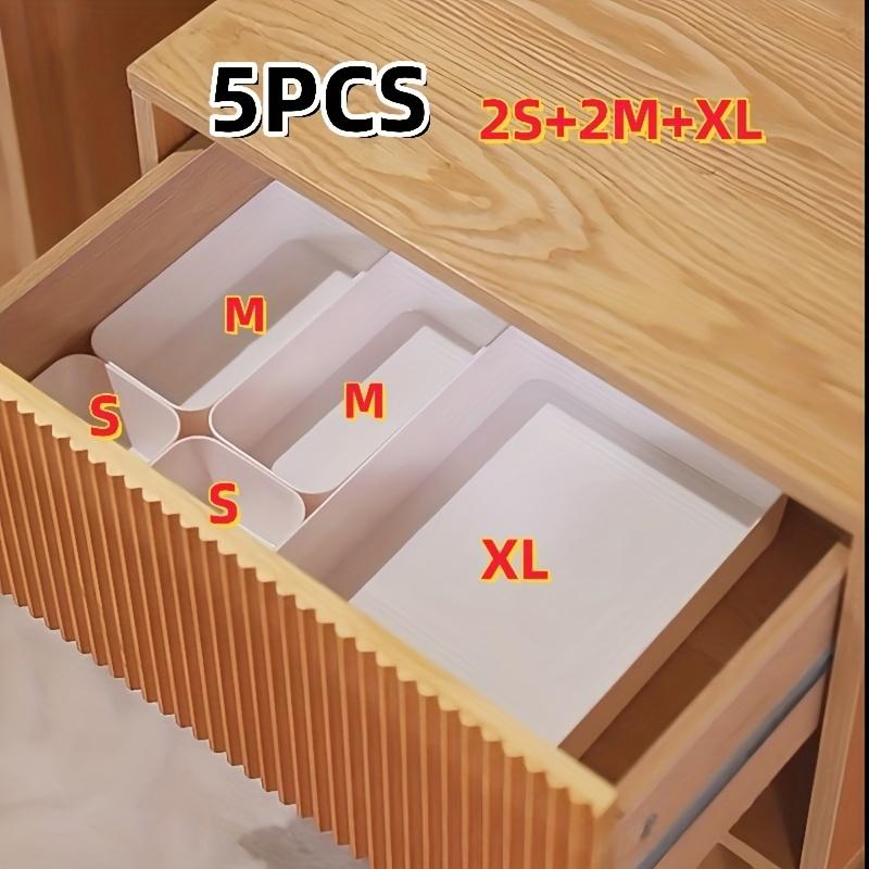 Organizer Tray Divider Set Desk Drawer Organizer Garage Organization and Storage Toolbox Accessories Desk Stationery Box Cosmetic Storage Box
